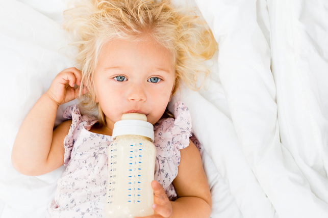 Say ‘No’ to the Bedtime Bottle to Avoid Early Childhood Cavities